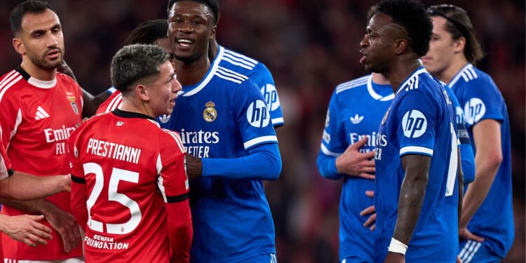 Benfica contesta denúncia de racismo contra Vini Jr.