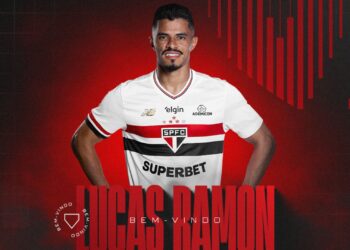 Lucas Ramon foi apresentado pelo São Paulo