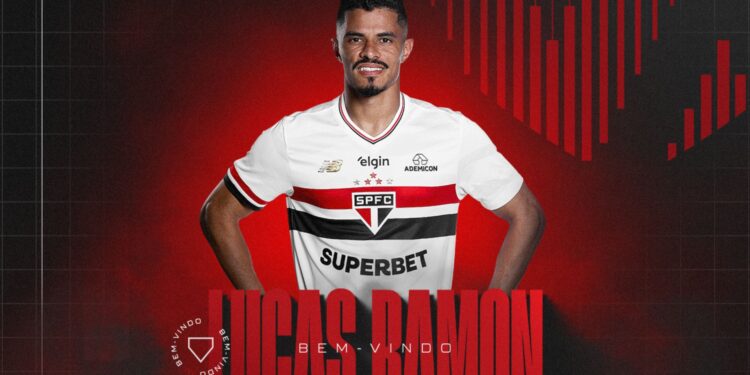 Lucas Ramon foi apresentado pelo São Paulo