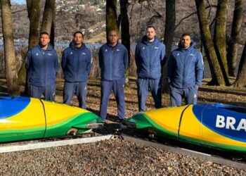 O Brasil vai competir no bobslead nos Jogos Olímpicos de Inverno de Milão-Cortina