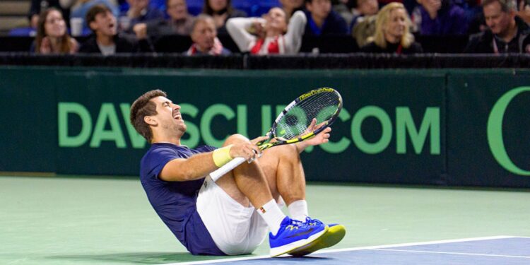 O Brasil foi eliminado pelo Canadá na primeira rodada da Copa Davis