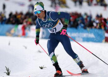 Manex Silva conquistou o melhor resultado do Brasil no esqui cross country