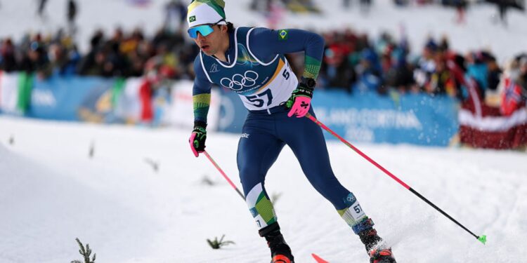 Manex Silva conquistou o melhor resultado do Brasil no esqui cross country