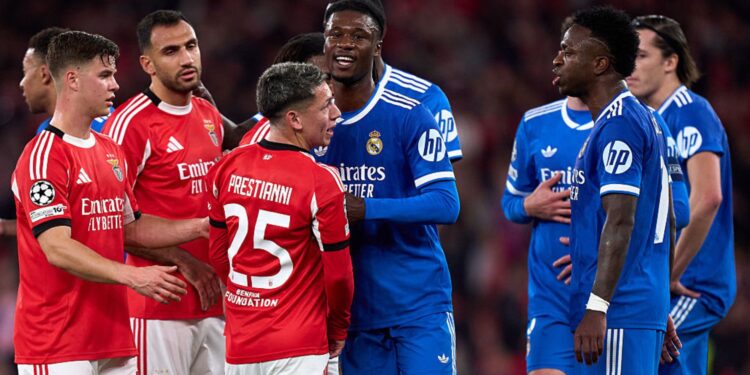 Gianluca Prestianni vai desfalcar o Benfica na partida contra o Real Madrid