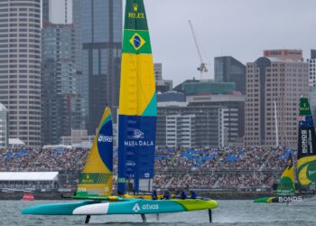 Mubadala Brazil SailGP Team disputa a terceira etapa da temporada no KPMG Sydney Sail Grand Prix
