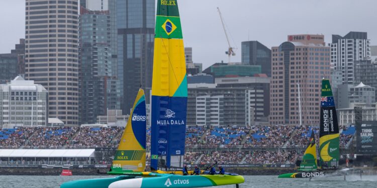 Mubadala Brazil SailGP Team disputa a terceira etapa da temporada no KPMG Sydney Sail Grand Prix