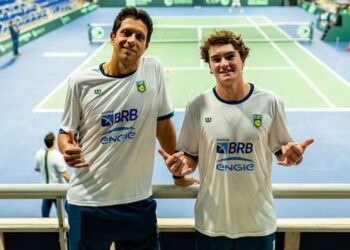 Jo&atilde;o Fonseca forma parceria in&eacute;dita com Marcelo Melo na chave principal do Rio Open