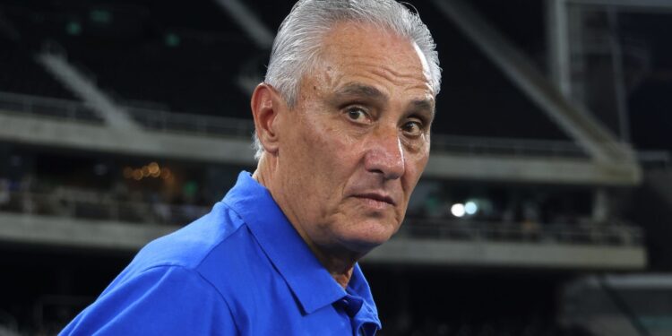 Torcida protesta contra Tite no Cruzeiro durante jogo no Mineirão pelo Brasileirão