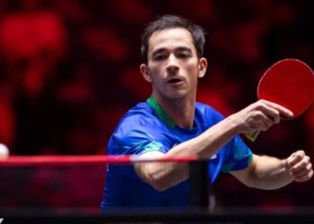 Hugo Calderano avança no WTT Smash de Singapura após superar Wong Chun Ting