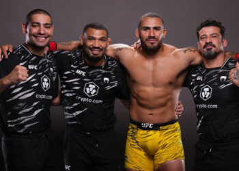 Vitor Petrino representa a CMSystem - Foto: Divulgação/UFC