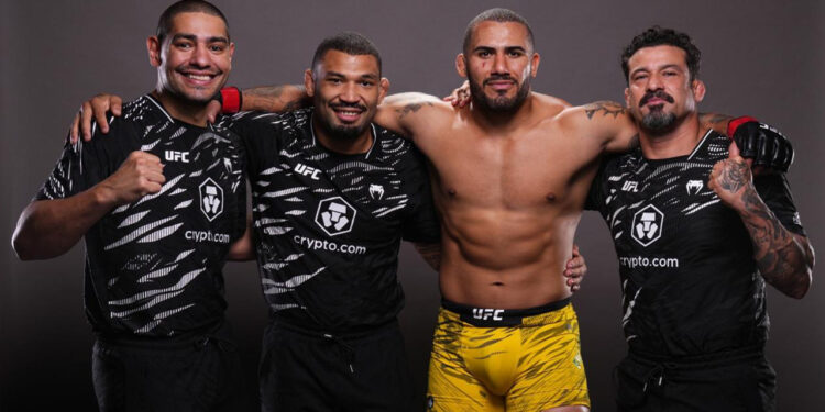 Vitor Petrino representa a CMSystem - Foto: Divulgação/UFC