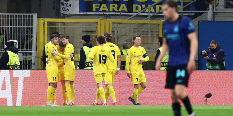 Jogadores do Bodo/Glimt comemorando