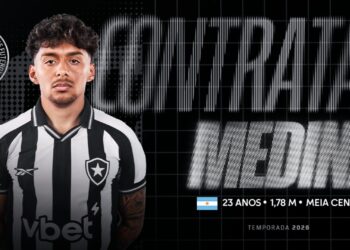 Botafogo anuncia Cristian Medina