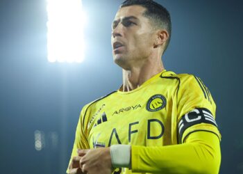 Cristiano Ronaldo durante jogo do Al-Nassr