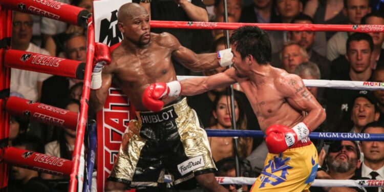 Luta entre Floyd Mayweather e Manny Pacquiao em 2015