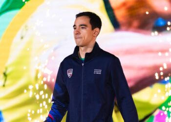 Hugo Calderano havia conquistado a vaga na Copa do Mundo ainda na semifinal