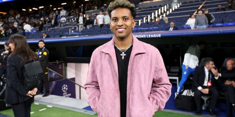 Rodrygo no Santiago Bernabéu