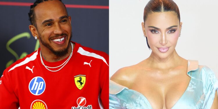 Hamilton e Kim Kardashian estariam vivendo um affair