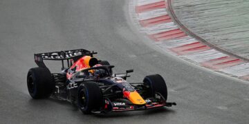 Verstappen durante pré-temporada da Fórmula 1