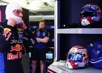 Verstappen durante pré-temporada