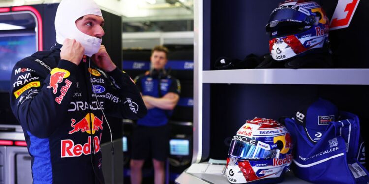 Verstappen durante pré-temporada
