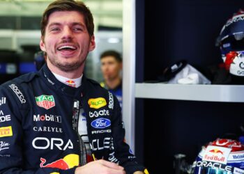 Max Verstappen durante pré-temporada da F1