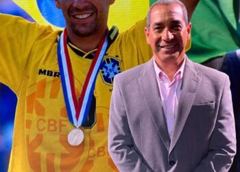 Zinho nos estúdios da ESPN