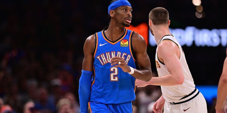 Lance de Oklahoma City Thunder X Denver Nuggets