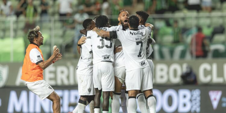 O Atlético-MG eliminou o América-MG nos pênaltis