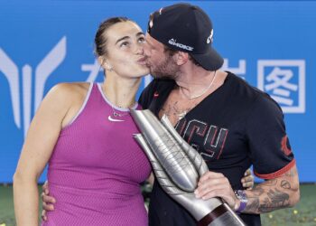 Aryna Sabalenka oficializa união com o brasileiro Georgios Frangulis