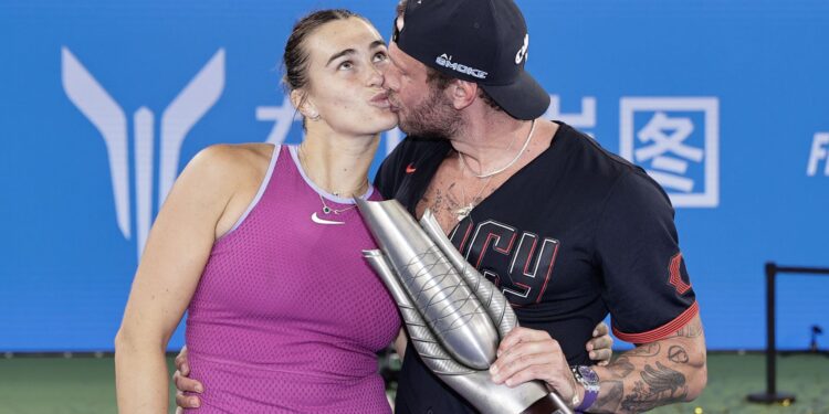 Aryna Sabalenka oficializa união com o brasileiro Georgios Frangulis