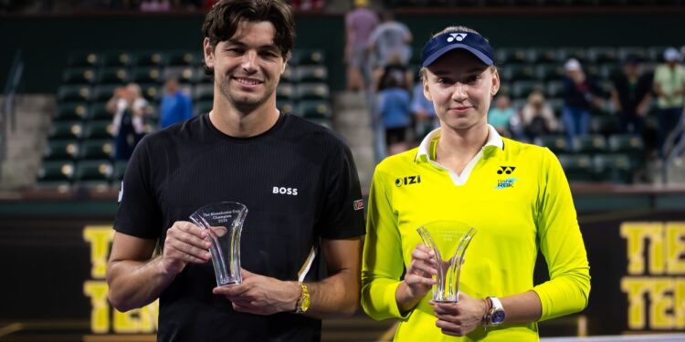 Fritz e Rybakina celebram o bicampeonato da Eisenhower Cup nos Estados Unidos