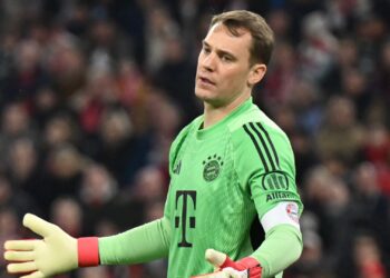 Neuer está fora do jogo de ida contra a Atalanta pela Champions League
