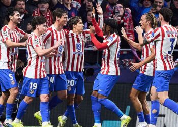 O Atlético de Madrid atropelou o Tottenham dentro do Metropolitano