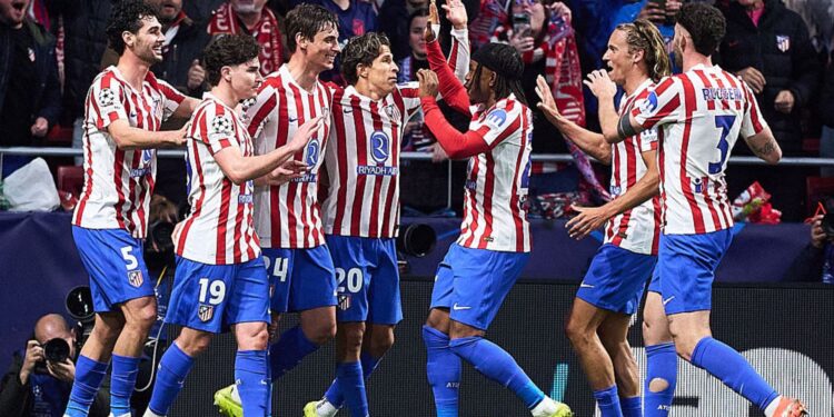 O Atlético de Madrid atropelou o Tottenham dentro do Metropolitano