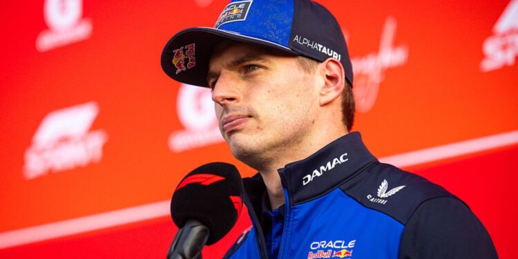 Max Verstappen não aprovou o desempenho do carro na classificação para a corrida sprint