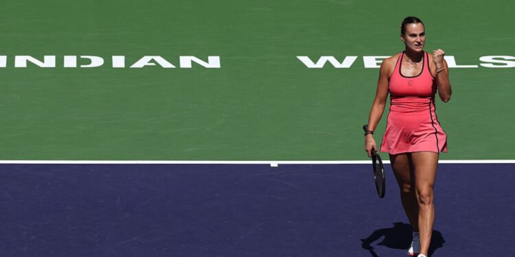Sabalenka conquistou seu primeiro título em Indian Wells