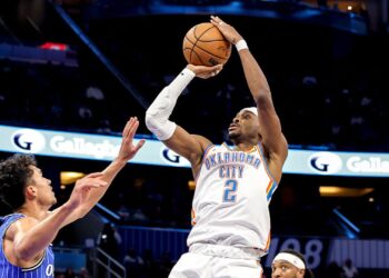 Shai foi o cestinha do Thunder na vitória sobre o Magic