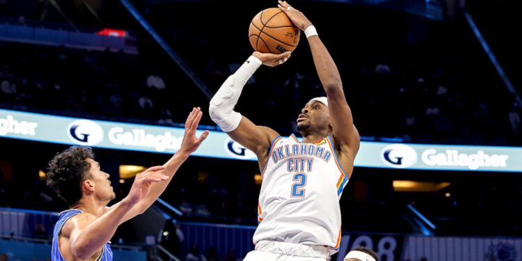 Shai foi o cestinha do Thunder na vitória sobre o Magic