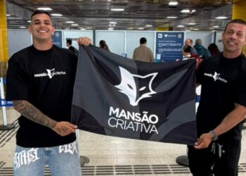 Victor Melo e Rafael, da Mansão Criativa, representaram o Brasil no HYROX de Londres