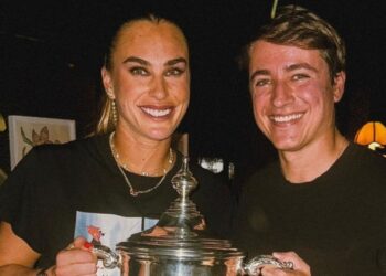 Registros do brasileiro Felipe Figueiredo destacam a força de Sabalenka no Miami Open
