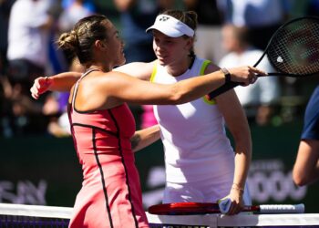 Sabalenka e Rybakina vão se enfrentar na semifinal do Miami Open