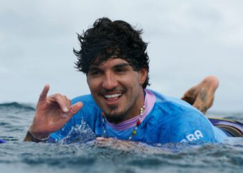 Gabriel Medina ficou mais de um ano afastado do circuito por conta de uma lesão