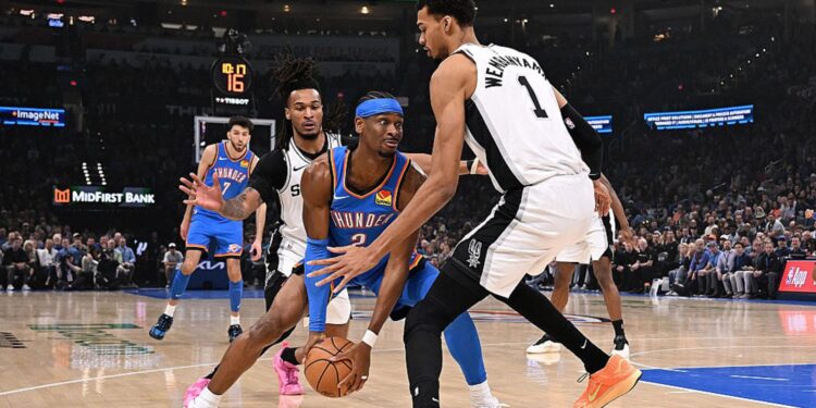 Wembanyama e Shai Gilgeous-Alexander são os favoritos ao prêmio de MVP da NBA