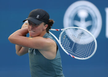 Iga Swiatek foi eliminada logo na estreia no WTA 1000 de Miami