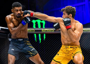 Richard Martins mandou Vanderlei Soul Glo para a lona - Foto: Divulgação/LFA Brasil