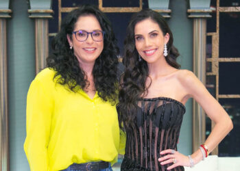 Daniela Albuquerque entrevistou a ex-árbitra Ana Paula Oliveira - Foto: Divulgação