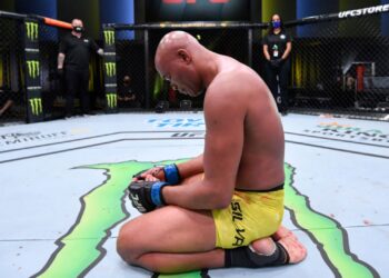 Anderson Silva em octógono