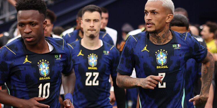 Atletas da Seleção Brasileira