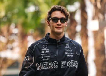 George Russell é o atual líder da Fórmula 1